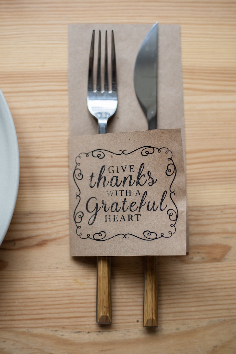 Give thanks with a grateful heart message