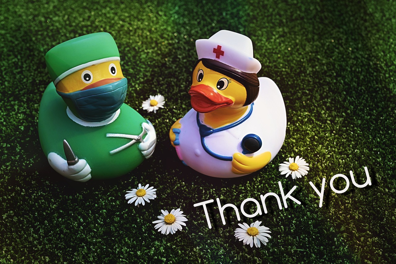 Thank You Duck Hospital Staff Doctors