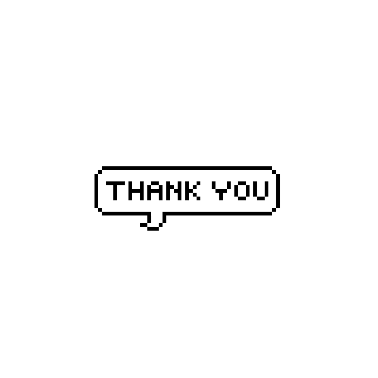 Thank You Message Pixel