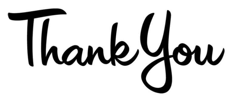 Thank You Transparent Background 33