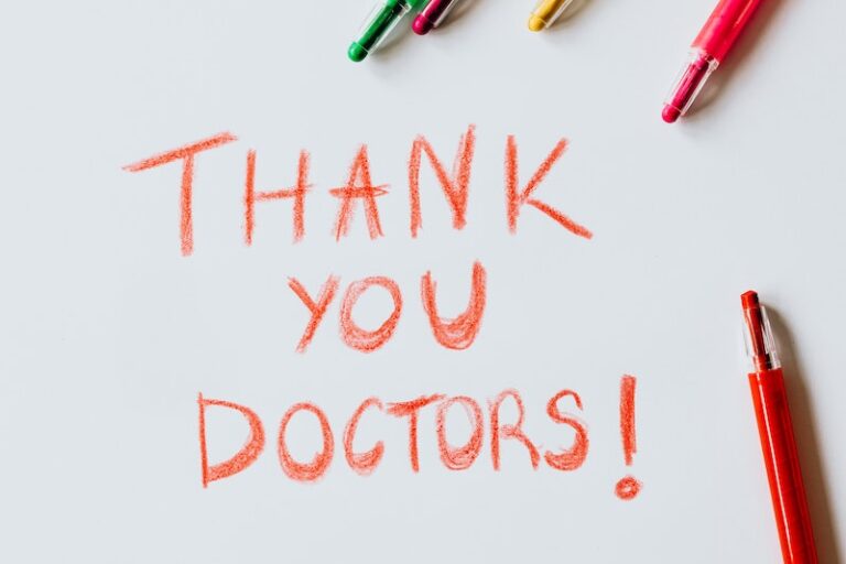 Thank you doctors!