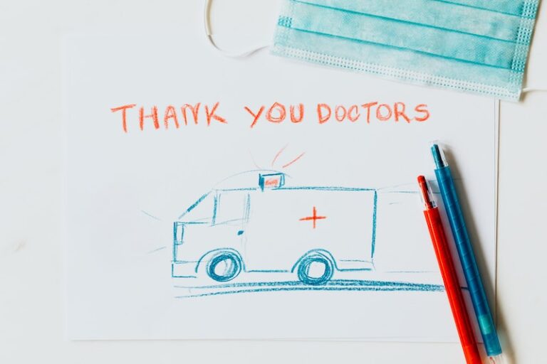 Thank you doctors drawing 2